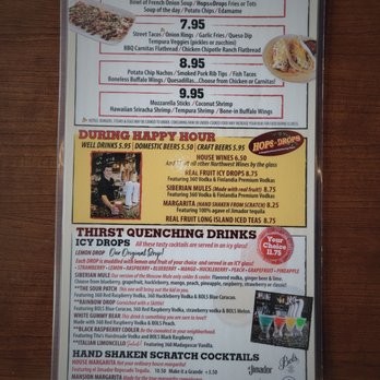 Hops n Drops - Menu - American Near Me - Lakewood, Washington Hops n Drops - Menu - American Near Me - Lakewood, Washington