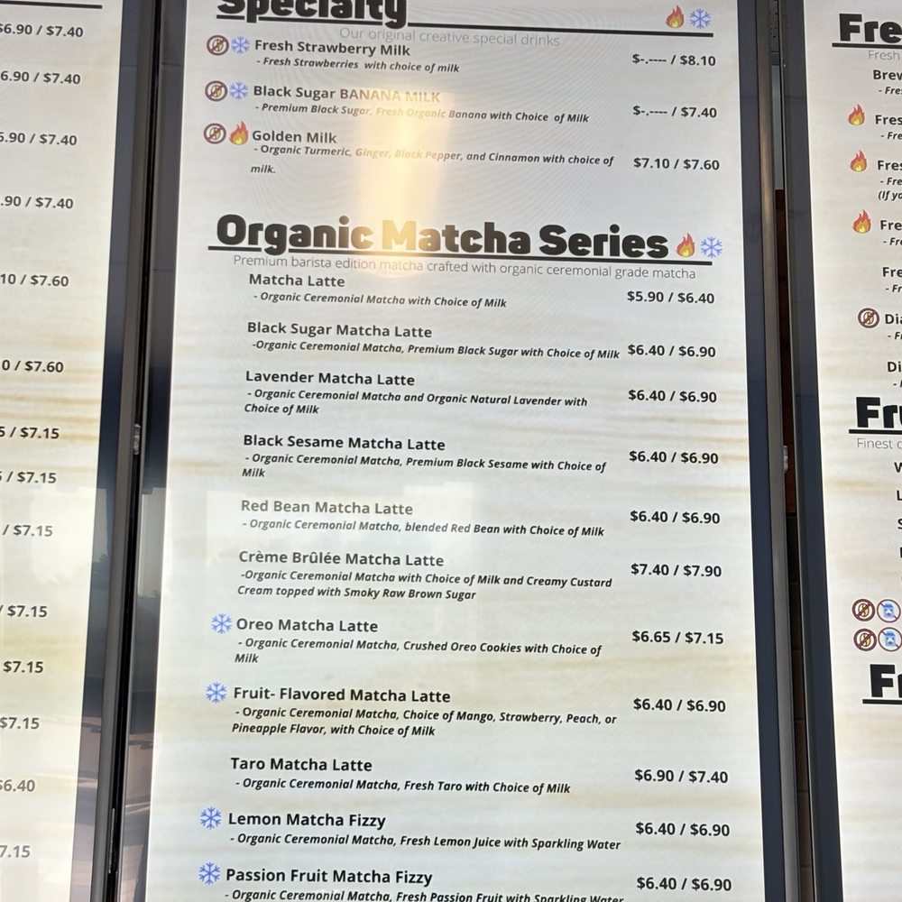 Brew Cha - Menu - Bubble Tea Near Me - South San Francisco, California Brew Cha - Menu - Bubble Tea Near Me - South San Francisco, California