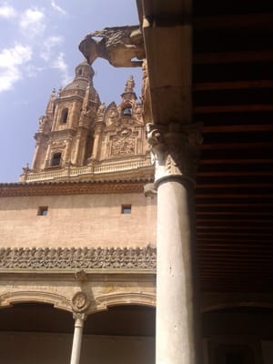 Public Library of Salamanca - Casa de las Conchas by null