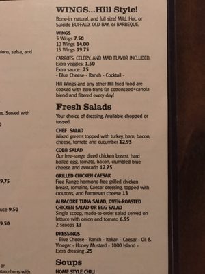 Menu photo 7 Pineapple Hill Saloon & Grill Sherman Oaks, CA