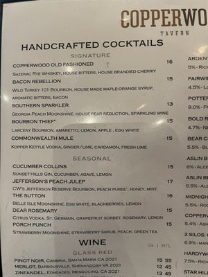 Menu photo 4 Copperwood Tavern Arlington, VA Menu photo 4 Copperwood Tavern Arlington, VA