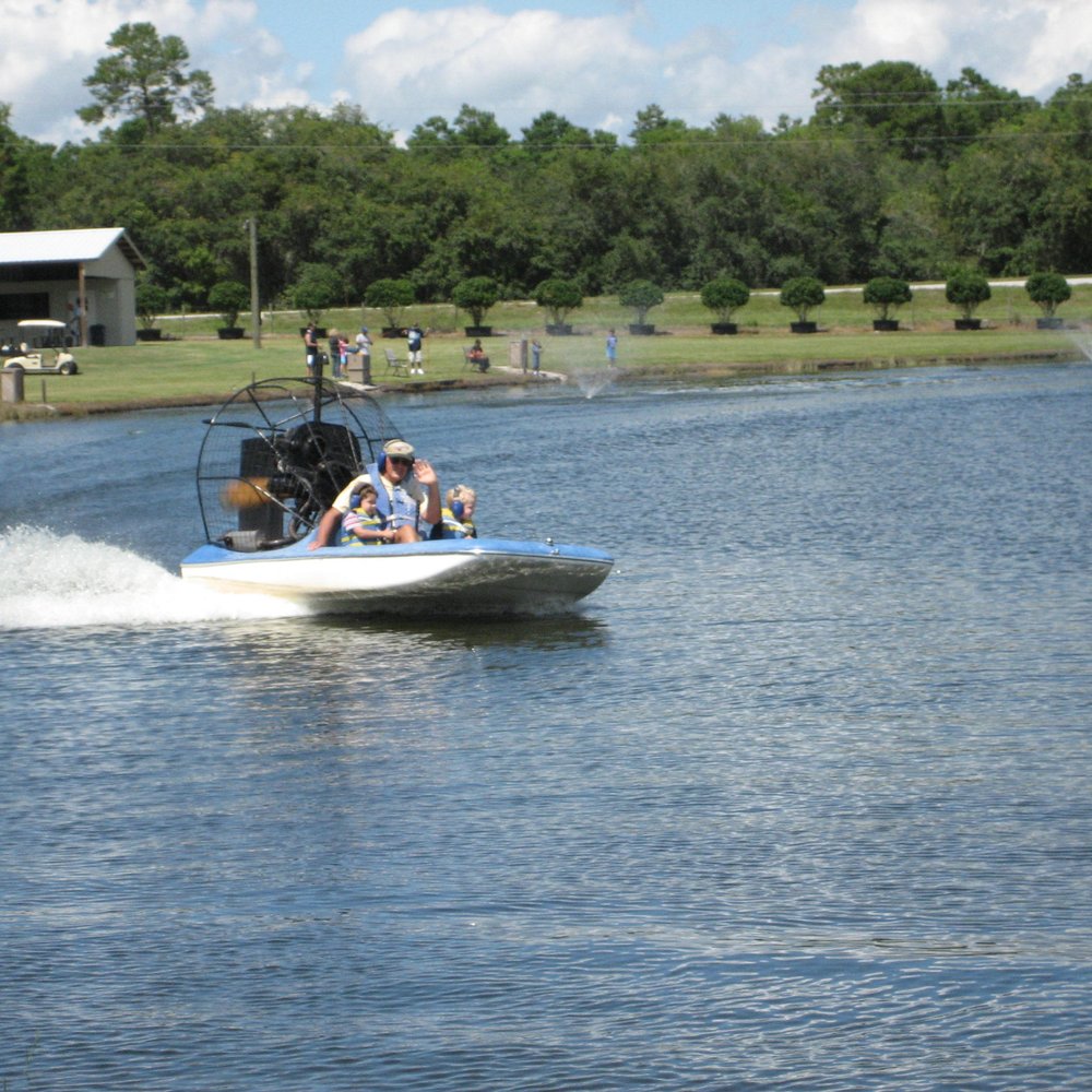 Stanley Pond Adventure Farm - "Zippy" the mini airboat - Amusement Parks Near Me - Astatula, Florida Stanley Pond Adventure Farm - "Zippy" the mini airboat - Amusement Parks Near Me - Astatula, Florida
