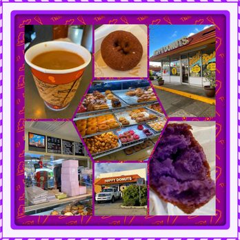 Happy Donut - Montage of images from Happy Donuts - Donuts Near Me - Albany, California