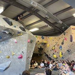 Ozark Climbing Gym - Climbing comp Raffle and announcement.