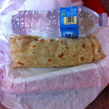 Estrada's Mexican Food - Burrito so big it's the size of my water bottle - Mexican Near Me - Santee, California