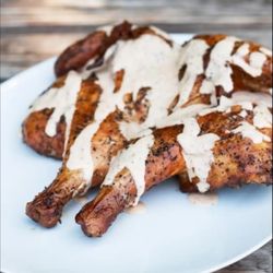 County Smoak - Smoaked chicken with Alabama white sauce