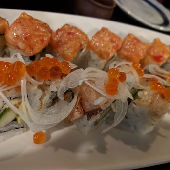 Cafe Sushi Shoten - Salmon tosa maki and ceviche maki - Japanese Near Me - Cambridge, Massachusetts Cafe Sushi Shoten - Salmon tosa maki and ceviche maki - Japanese Near Me - Cambridge, Massachusetts