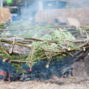 Hearth Nourishing Foods - Whole fish roasted in fresh willow baskets seared with fresh rosemary. With lemon, garlic, olive oil and salt. Shabbat shalom! - Caterers Near Me Hearth Nourishing Foods - Whole fish roasted in fresh willow baskets seared with fresh rosemary. With lemon, garlic, olive oil and salt. Shabbat shalom! - Caterers Near Me