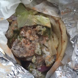 Semo's Cart - Huge Falafel Gyro