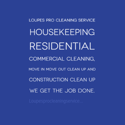 Loupes pro cleaning service - We do construction clean up