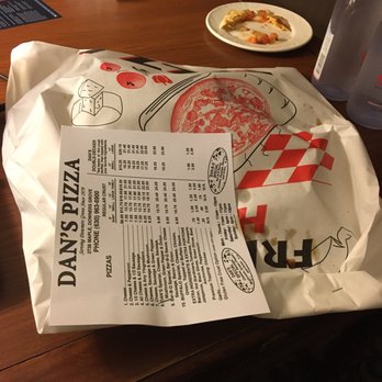 Dan's Pizza - Package for 12" takeout. $16 - Pizza Near Me - Downers Grove, Illinois Dan's Pizza - Package for 12" takeout. $16 - Pizza Near Me - Downers Grove, Illinois
