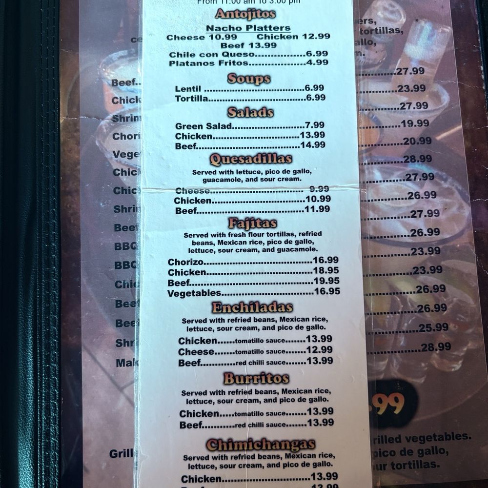 Los Tios Grill - Lunch Menu - Salvadoran Near Me - Arlington, Virginia Los Tios Grill - Lunch Menu - Salvadoran Near Me - Arlington, Virginia