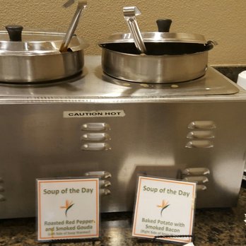 The Club - Two soup options - Airport Lounges Near Me - Las Vegas, Nevada