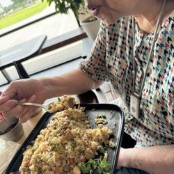 Combination fried rice.