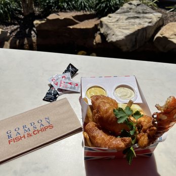 Gordon Ramsay Fish & Chips - Lobster/ Fish Chips - Fish & Chips Near Me - Orlando, Florida Gordon Ramsay Fish & Chips - Lobster/ Fish Chips - Fish & Chips Near Me - Orlando, Florida