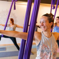 Common Ground Yoga - Try our unique Aerial Yoga program