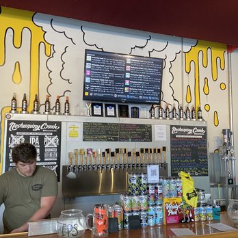 Neshaminy Creek Brewing Company - a man working behind the counter - Breweries Near Me - Croydon, Pennsylvania