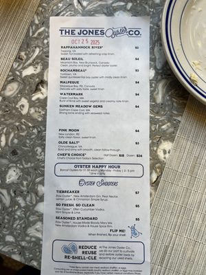 Menu photo 8 The Jones Oyster Greenville, SC Menu photo 8 The Jones Oyster Greenville, SC