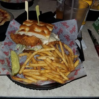 Bubba's 33 - Spicy Chicken Sandwich - Burgers Near Me - Fayetteville, North Carolina