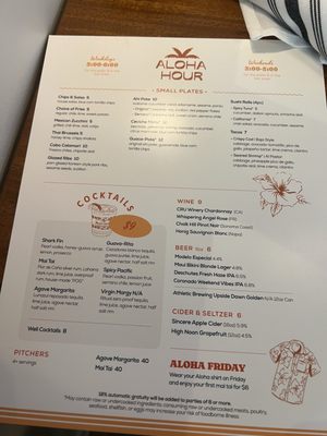 Menu photo 5 Pacific Catch Brea, CA
