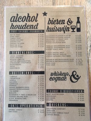 Menu photo 3 Brasserie Beers Den Burg, NH