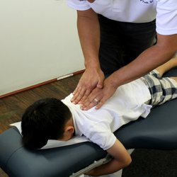 Omb Clinic - Spinal manipulation for kid, make them straighter and taller...