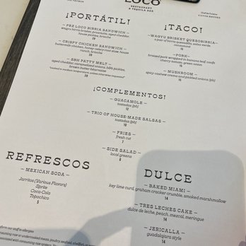 Pez Loco Restaurant & Tequila Bar - Menu - Mexican Near Me - Miami, Florida