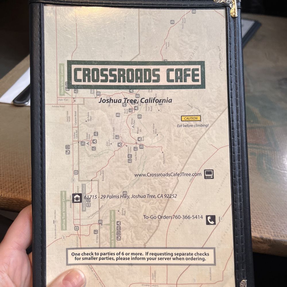 Crossroads Cafe - Cafes Near Me - Joshua Tree, California Crossroads Cafe - Cafes Near Me - Joshua Tree, California