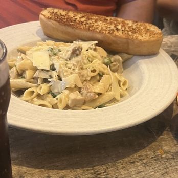 The Brewhouse Grille - Pasta with Italian bread - Pubs Near Me - Camp Hill, Pennsylvania