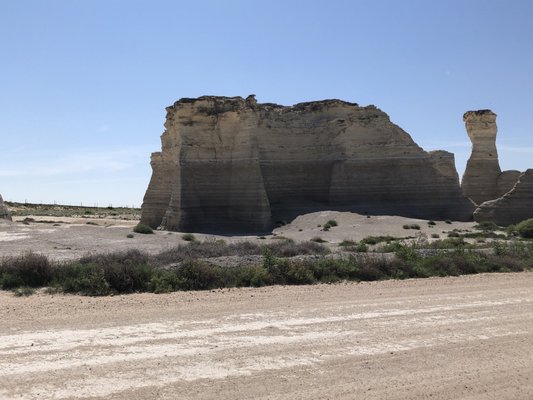 Monument Rocks by null