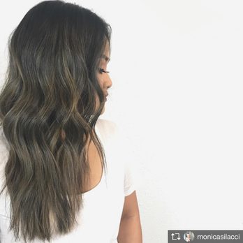Salon Stilo - Ash Brown bayalage by Monica! - Hair Salons Near Me - Burlingame, California