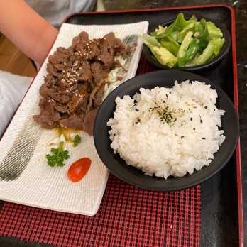 Teishoku - Teriyaki beef plate Nothing special, but extremely good - Japanese Near Me - Honolulu, Hawaii Teishoku - Teriyaki beef plate Nothing special, but extremely good - Japanese Near Me - Honolulu, Hawaii