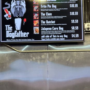 The Dogfather - Menu - Hot Dogs Near Me - San Antonio, Texas The Dogfather - Menu - Hot Dogs Near Me - San Antonio, Texas