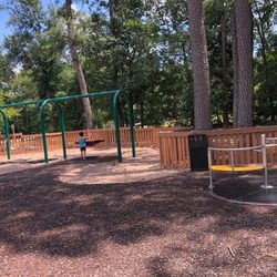 Stevens Park - Swings and spinning
