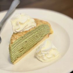 Matcha Mille Crepe Cake