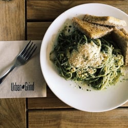 Urban Grind - Urban Grind's Pesto pasta (145pesos)