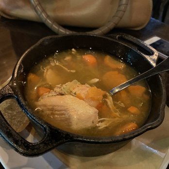 Sofrito Latin Cafe - Big pot of chicken soup. - Latin American Near Me - Orlando, Florida Sofrito Latin Cafe - Big pot of chicken soup. - Latin American Near Me - Orlando, Florida