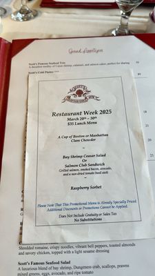 Menu photo 2 Scott's Seafood Oakland, CA Menu photo 2 Scott's Seafood Oakland, CA