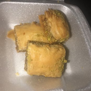 Ali Baba Restaurant - 3 Pieces Baklava - Mediterranean Near Me - Pomona, California