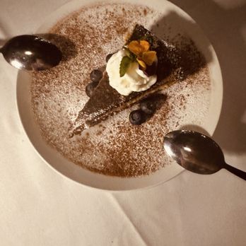 Strawberry Lodge - Chocolate hazelnut cream cake. - Italian Near Me - Strawberry, Arizona Strawberry Lodge - Chocolate hazelnut cream cake. - Italian Near Me - Strawberry, Arizona