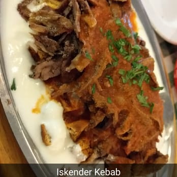 Istanbul Grill - The Iskender Kebab. Everything you want, served on a silver platter. Give it a taste! - Turkish Near Me - Houston, Texas Istanbul Grill - The Iskender Kebab. Everything you want, served on a silver platter. Give it a taste! - Turkish Near Me - Houston, Texas