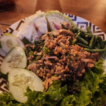 The Sister Restaurant & Cafe - Larb Chicken - Thai Near Me - Honolulu, Hawaii The Sister Restaurant & Cafe - Larb Chicken - Thai Near Me - Honolulu, Hawaii