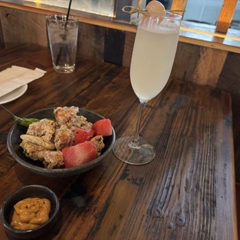 Wabi House - Karaage and Lichi Li Cocktail - Ramen Near Me - Keller, Texas