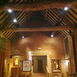 Middlemore Farm - The ceiling shows the history - barn