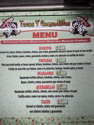 Menu photo 5 Tacos y quesadillas New York, NY Menu photo 5 Tacos y quesadillas New York, NY