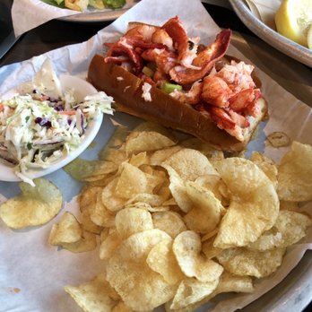 Sam's Chowder House - Naked Lobster roll - Seafood Near Me - Half Moon Bay, California Sam's Chowder House - Naked Lobster roll - Seafood Near Me - Half Moon Bay, California