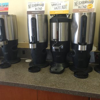 Einstein Bros. Bagels - coffee area - Bagels Near Me - Boynton Beach, Florida