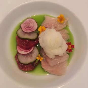 Watertable - Hamachi Crudo* - New American Near Me - Huntington Beach, California
