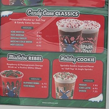 Dutch Bros Coffee - Holiday menu - Juice Bars & Smoothies Near Me - Lathrop, California