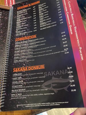 Menu photo 5 Sakana Sushi and Roll Kensington, CA